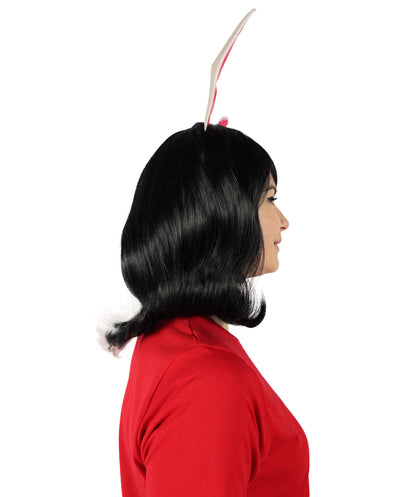 Easter Bunny Womens Wig | Short Easter Wig | Premium Breathable Capless Cap