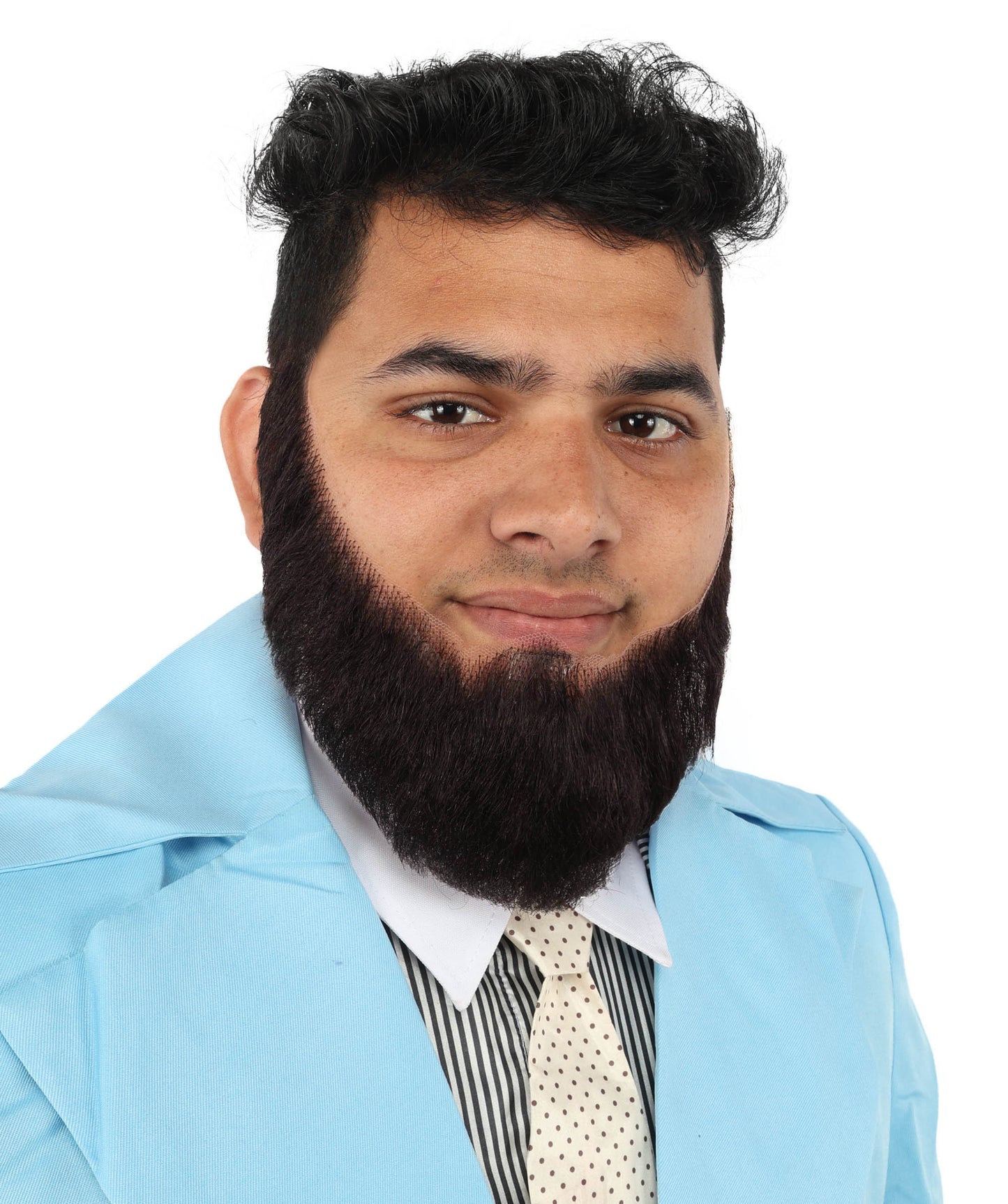 HPO Men's Chin Curtain Style Long Beard Set