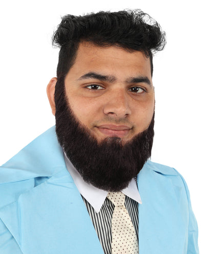 HPO Men's Chin Curtain Style Long Beard Set