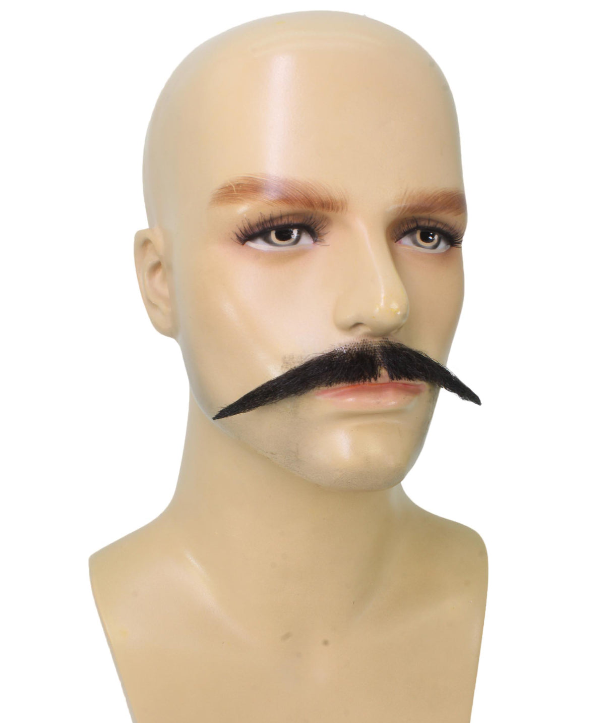 HPO Men's Human Hair Mustache Fancy Facial Hair