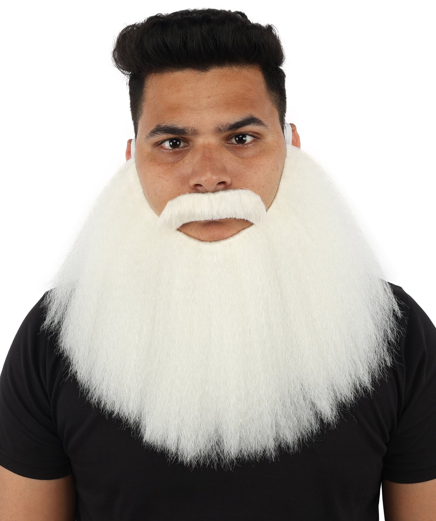 HPO Men’s Viking Beard & Mustache Set – Warrior Facial Hair Accessory | Multicolor Options | Ideal for Sea Giant Look, Mythical Barbarian Roleplay, Halloween & Cosplay