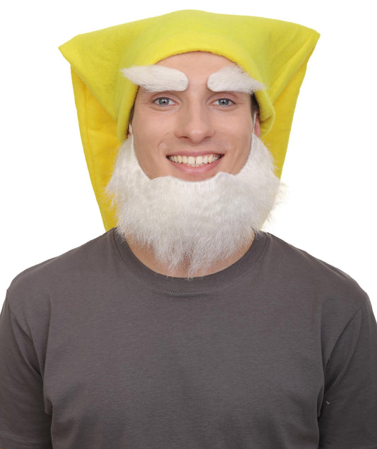 Dwarf Beard with Yellow Hat