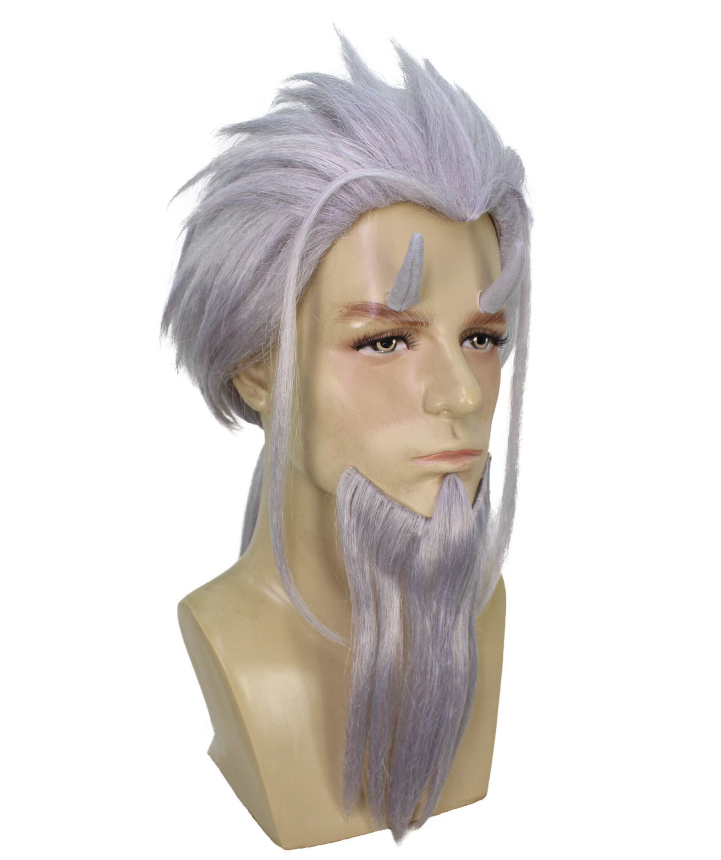 Adult Men's Anime Wig | Perfect for Halloween | Synthetic Fiber| Wig