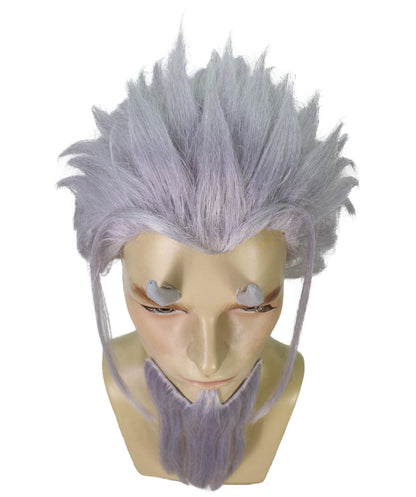 Adult Men's Anime Wig | Perfect for Halloween | Synthetic Fiber| Wig