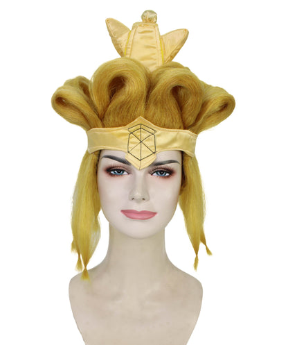 Adult Women's Salior Animated Manga Wig| Perfect for Halloween | Flame-retardant Synthetic Fiber