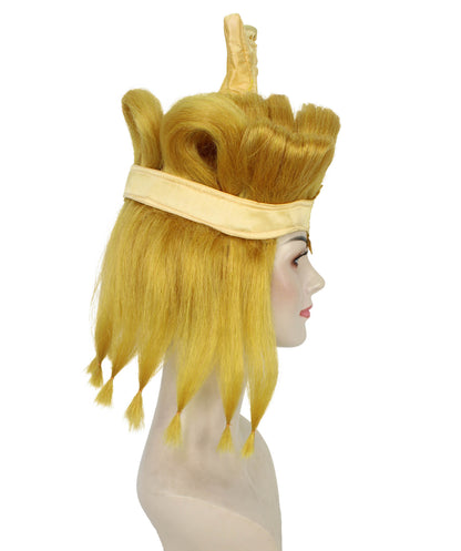 Adult Women's Salior Animated Manga Wig| Perfect for Halloween | Flame-retardant Synthetic Fiber