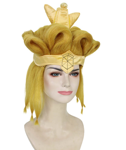 Adult Women's Salior Animated Manga Wig| Perfect for Halloween | Flame-retardant Synthetic Fiber