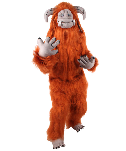 Brown and Red TV Movie Beast Costume