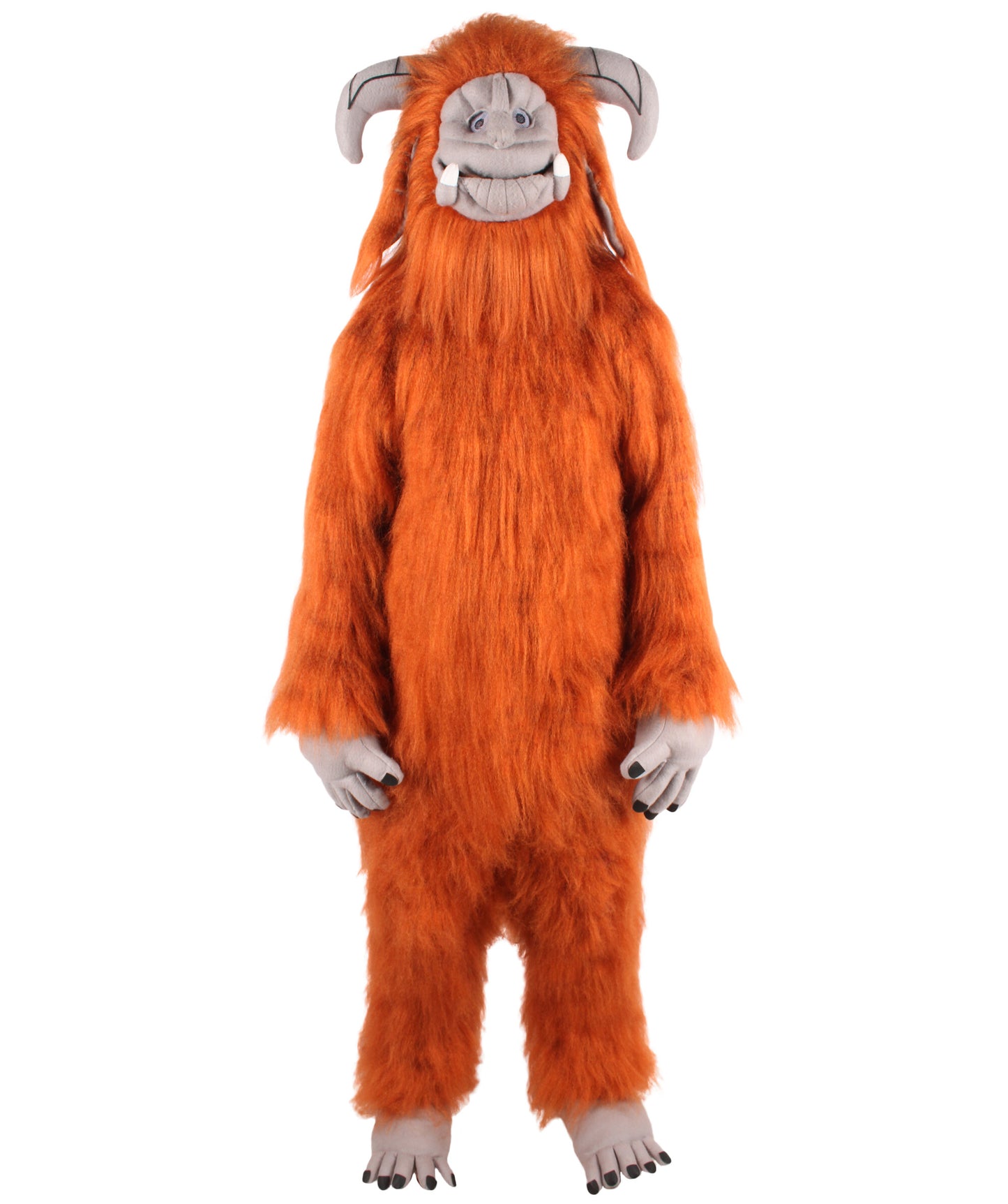 Brown and Red TV Movie Beast Costume