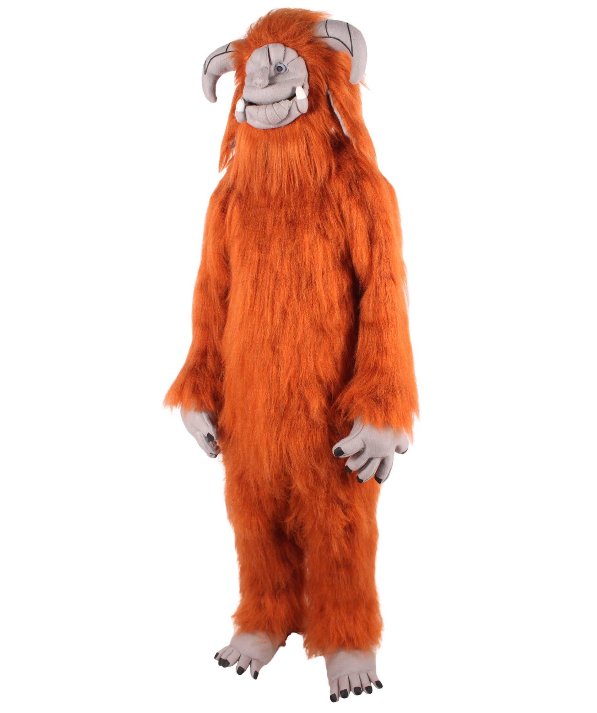 Brown and Red TV Movie Beast Costume