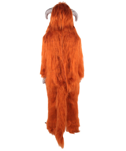 Brown and Red TV Movie Beast Costume