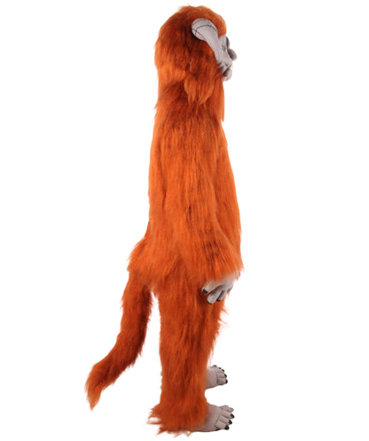 Brown and Red TV Movie Beast Costume