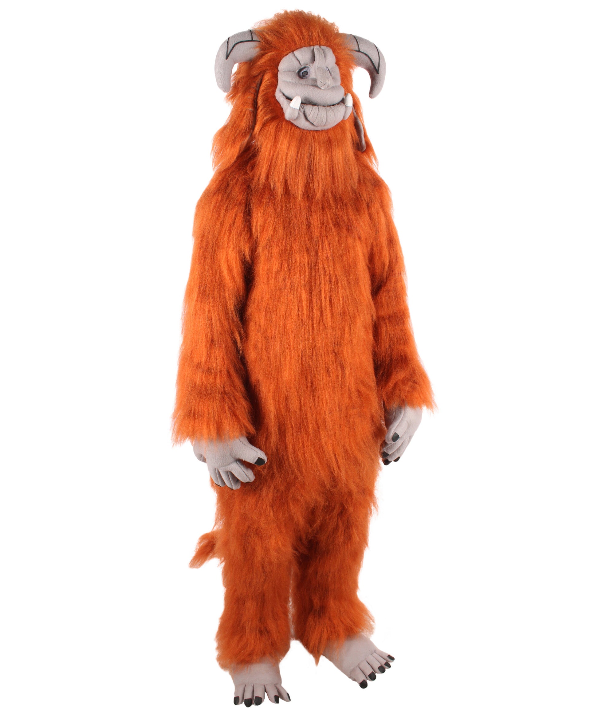 Brown and Red TV Movie Beast Costume