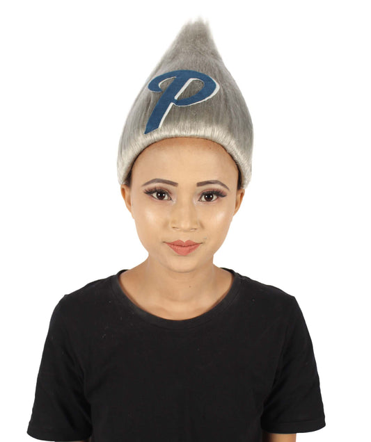Pointy Troll Grey Wig