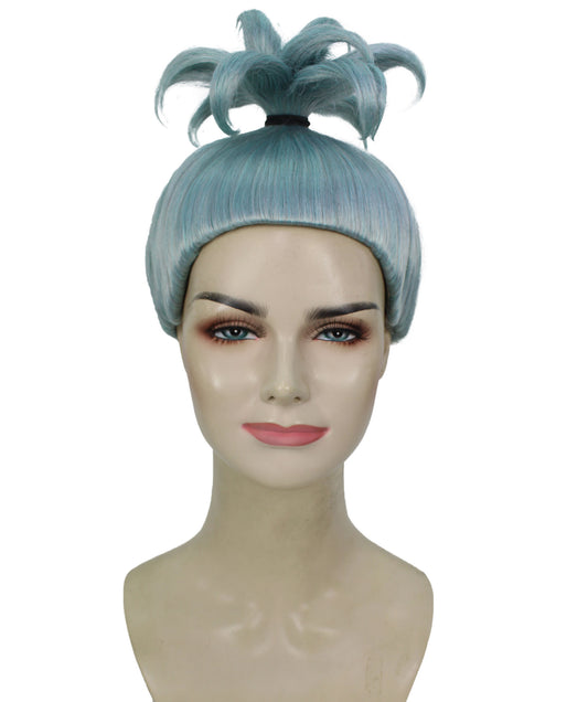 Anime Witch Grey Bun Wig