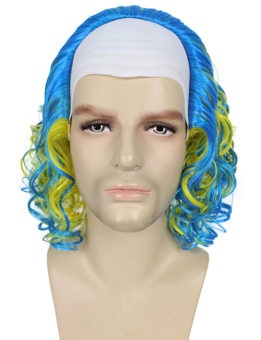 Men's Multicolor Clown Wigs