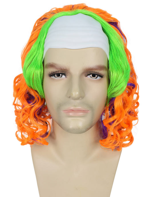 Men’s Multicolor color clown wigs