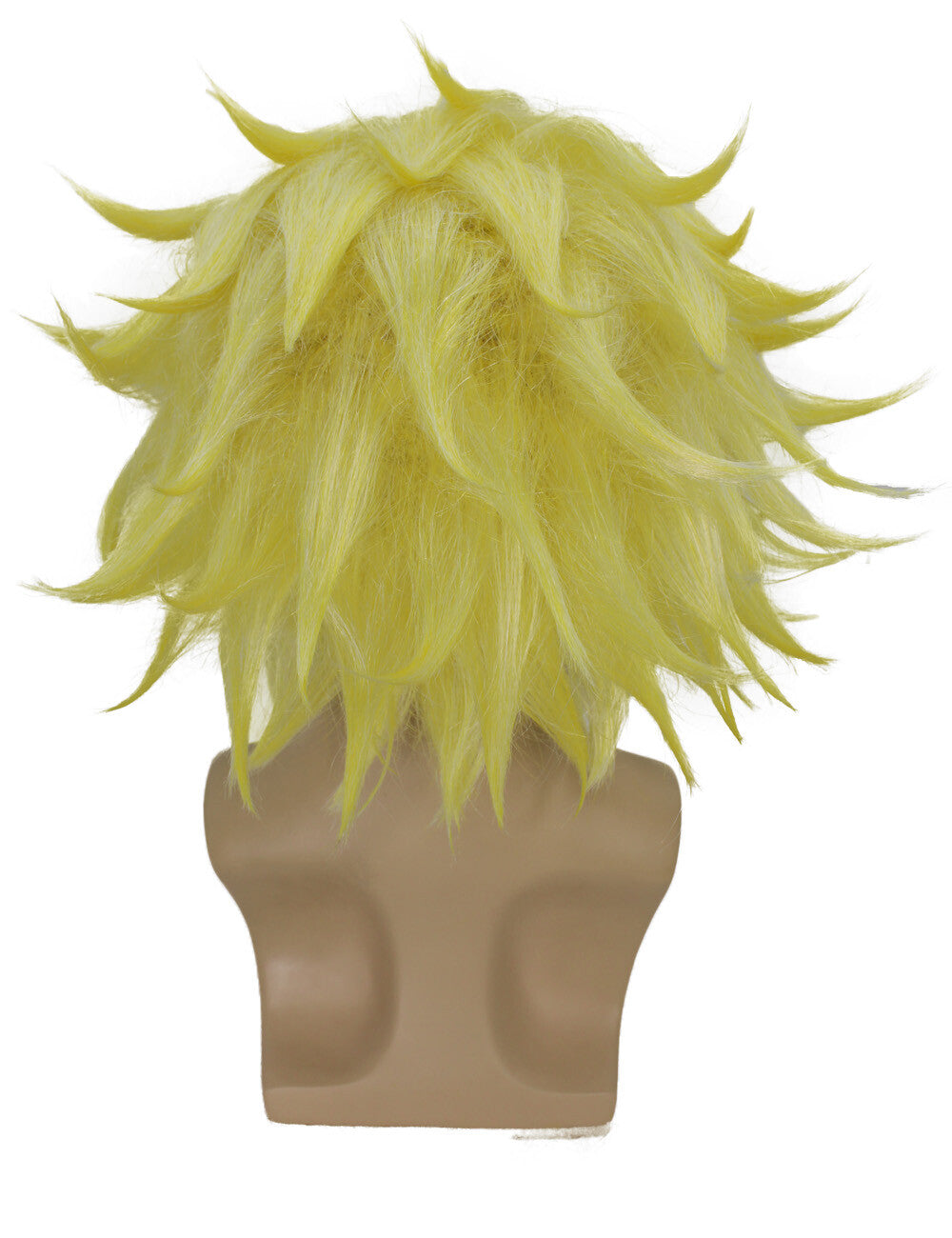 Men's Blonde Spiky Long Wig