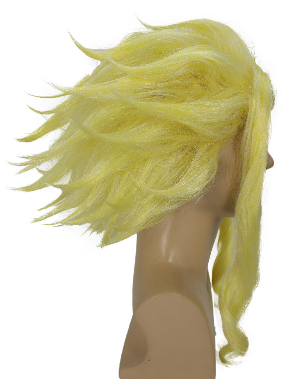 Men's Blonde Spiky Long Wig