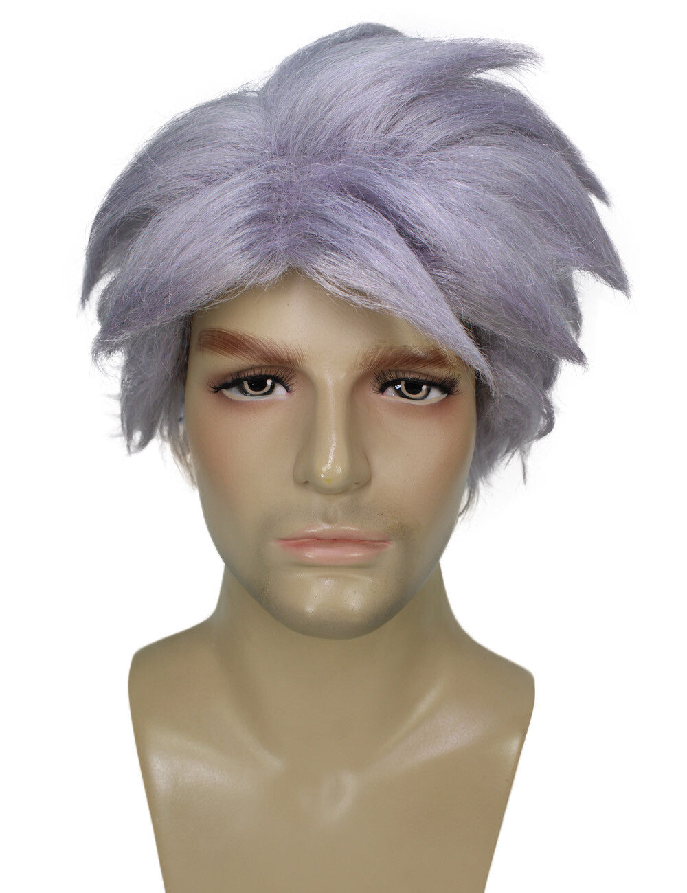 Men's Spiky Grey Wig
