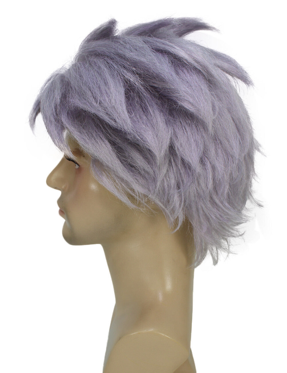 Men's Spiky Grey Wig