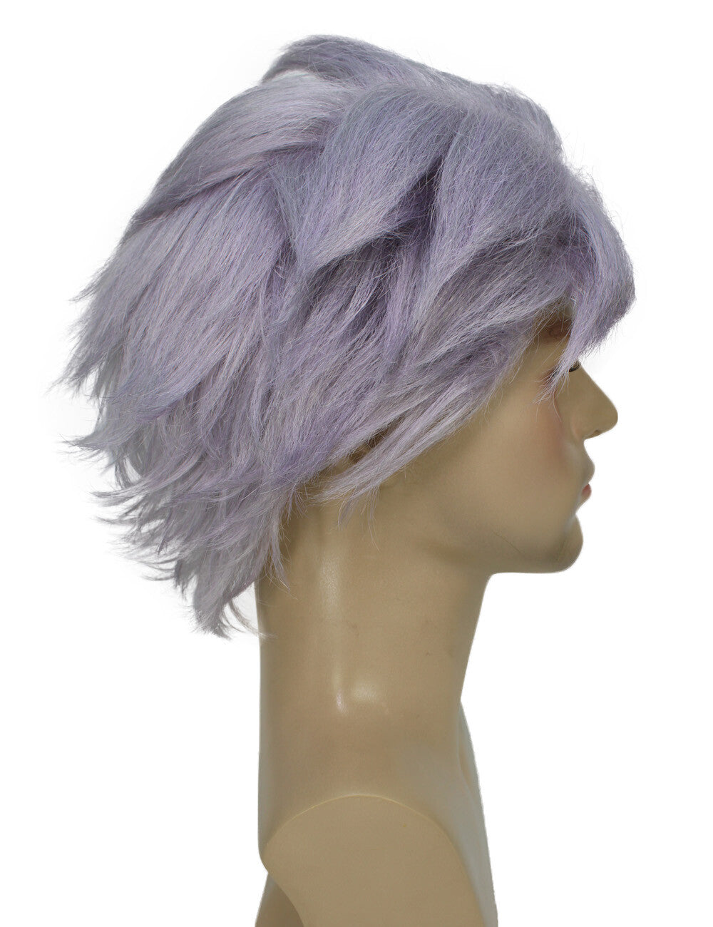 Men's Spiky Grey Wig