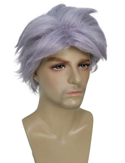 Men's Spiky Grey Wig