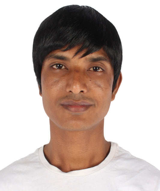 Men's Short Black Wig
