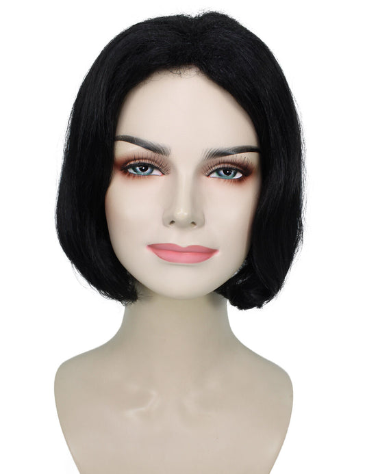 Straight Short Bob Black Wig