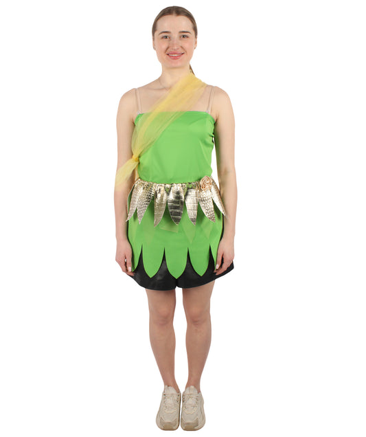  Green Pixie Fairy Costume