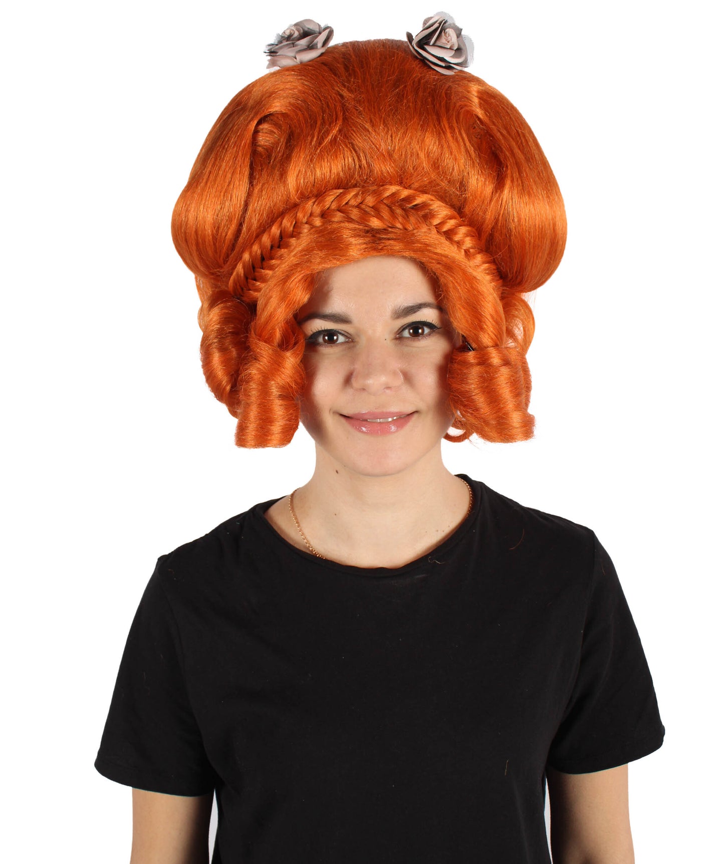 Drag Performer Orange Wig