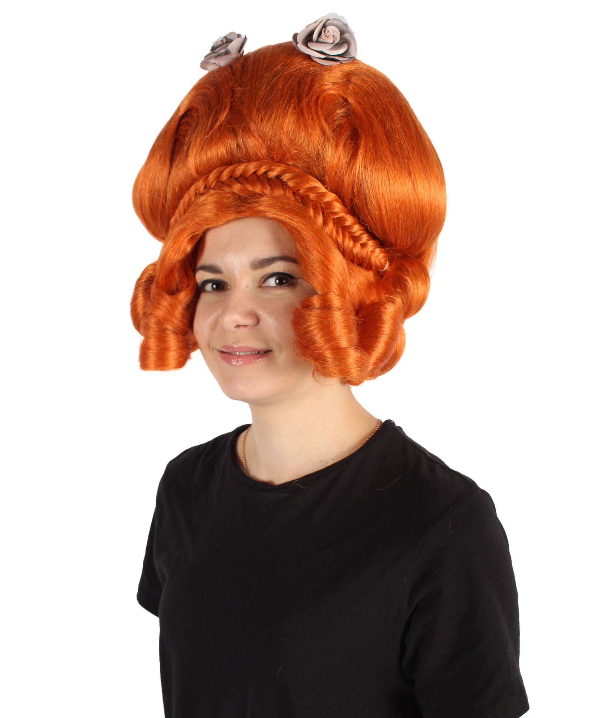 Drag Performer Orange Wig