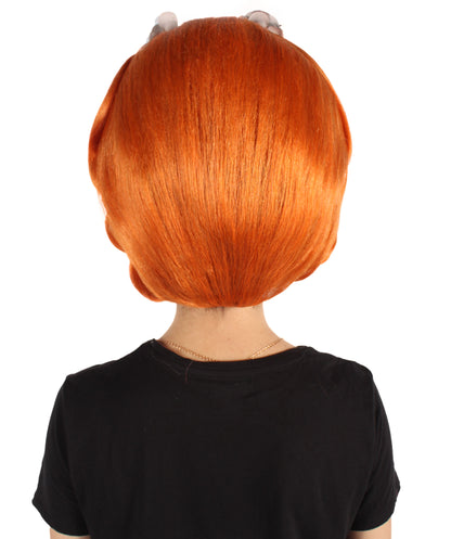 Drag Performer Orange Wig