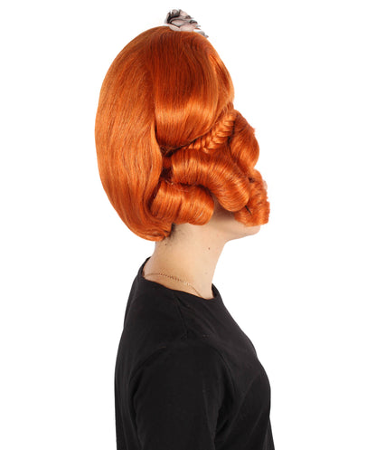 Drag Performer Orange Wig