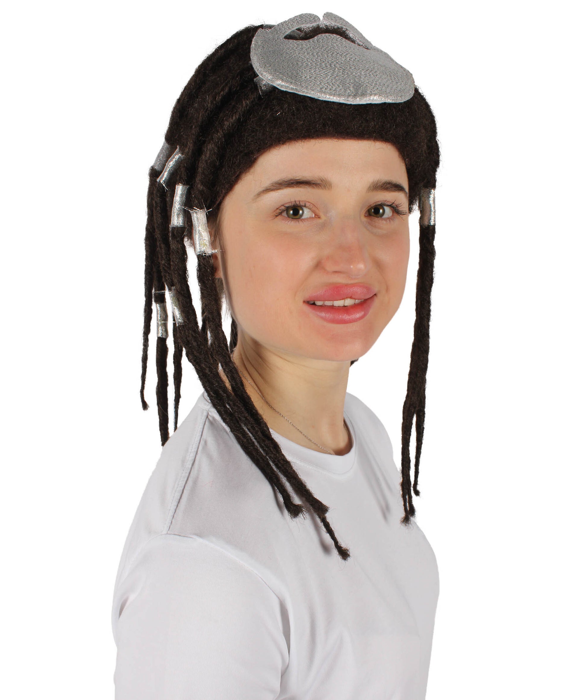  Fighting Gaming Character Afro Braided Wig