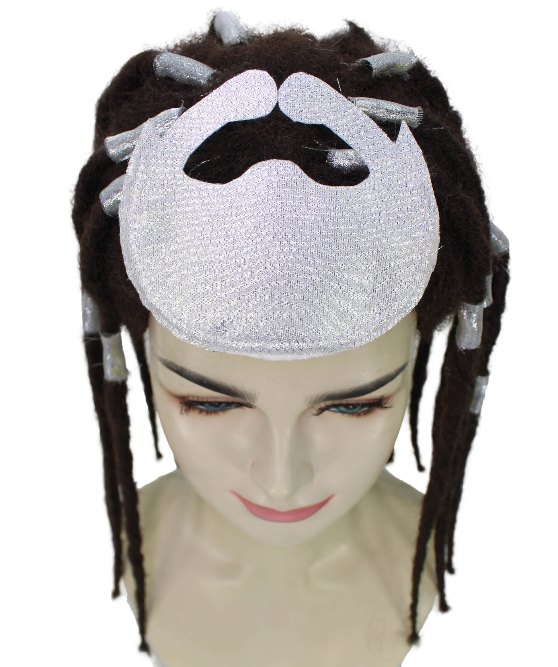  Fighting Gaming Character Afro Braided Wig