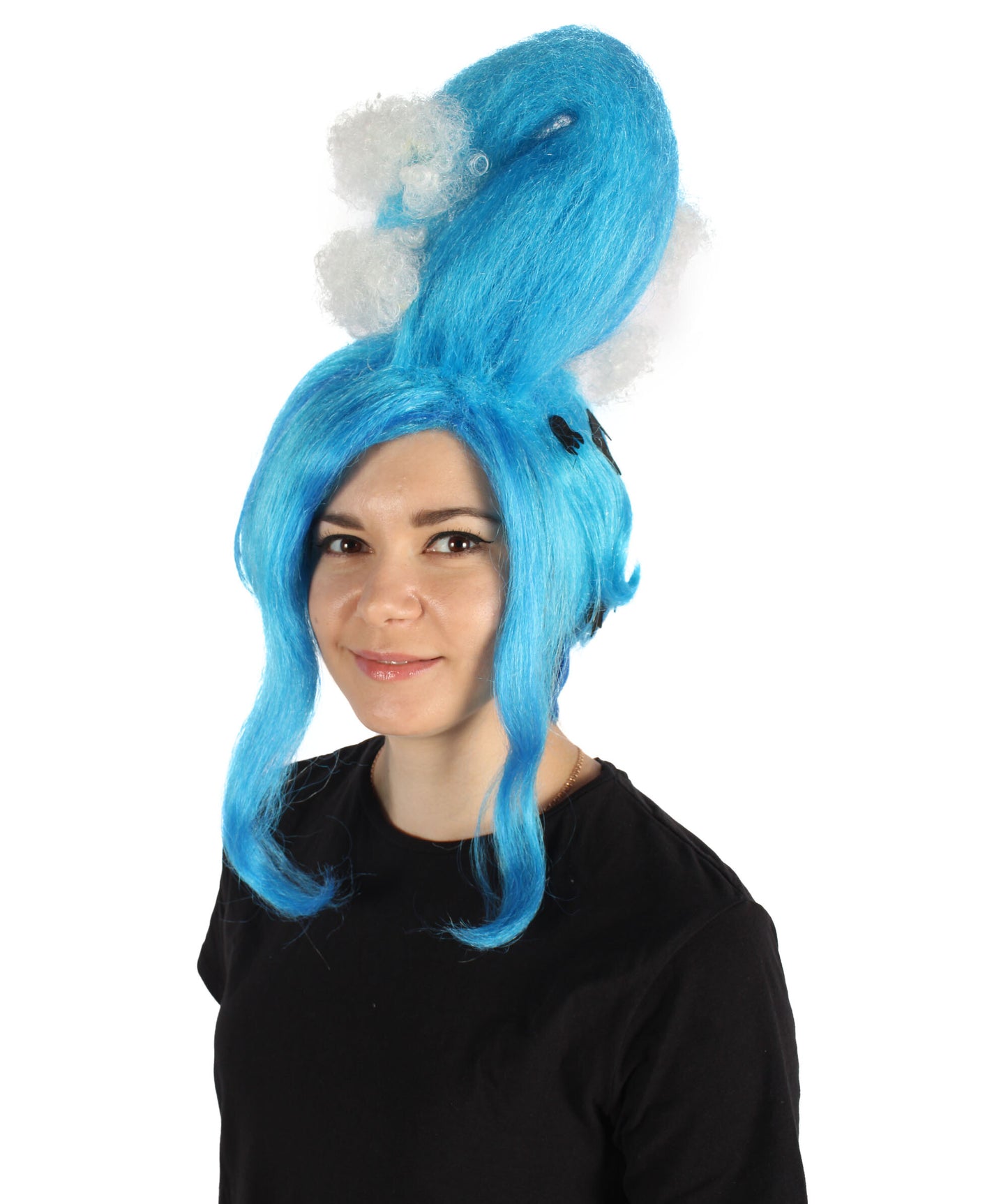 HPO Adult Women's Sea Inspired Multiple Updo Wig | Halloween and Cosplay Wig | Flame-retardant Synthetic Fiber