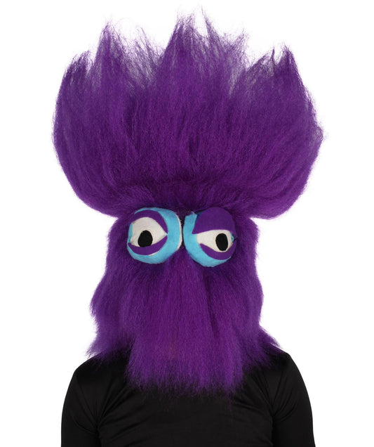 Unisex American Animated Movie Character Purple Mask