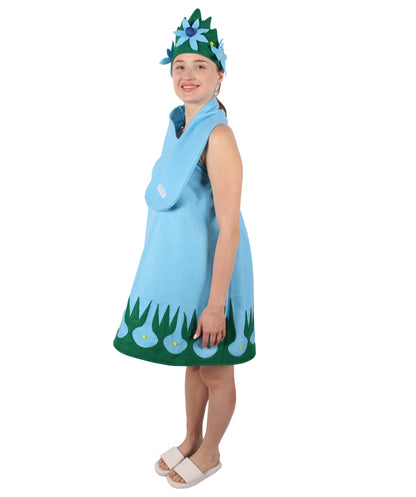 HPO Adult Women's Tv Musical Movie Character Troll Multiple Color Costume Bundle Cosplay Costume, Flame-retardant Synthetic Fabric
