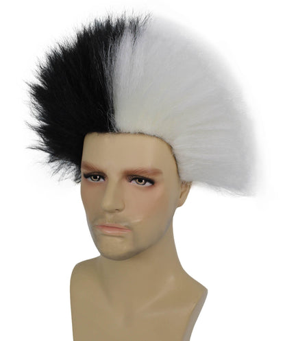 Men's Fuzzy Spiky Johnny Werewolf Wig | Multiple Color Options