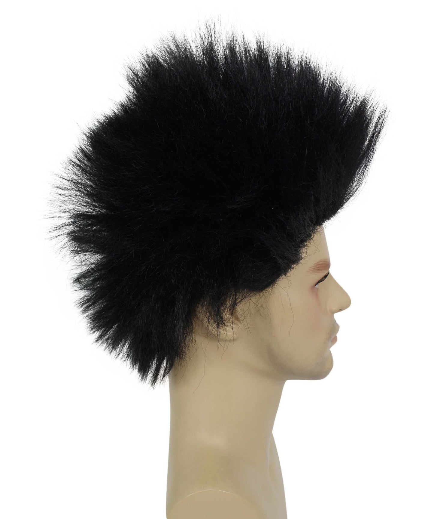 Men's Fuzzy Spiky Johnny Werewolf Wig | Multiple Color Options