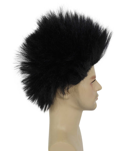 Men's Fuzzy Spiky Johnny Werewolf Wig | Multiple Color Options