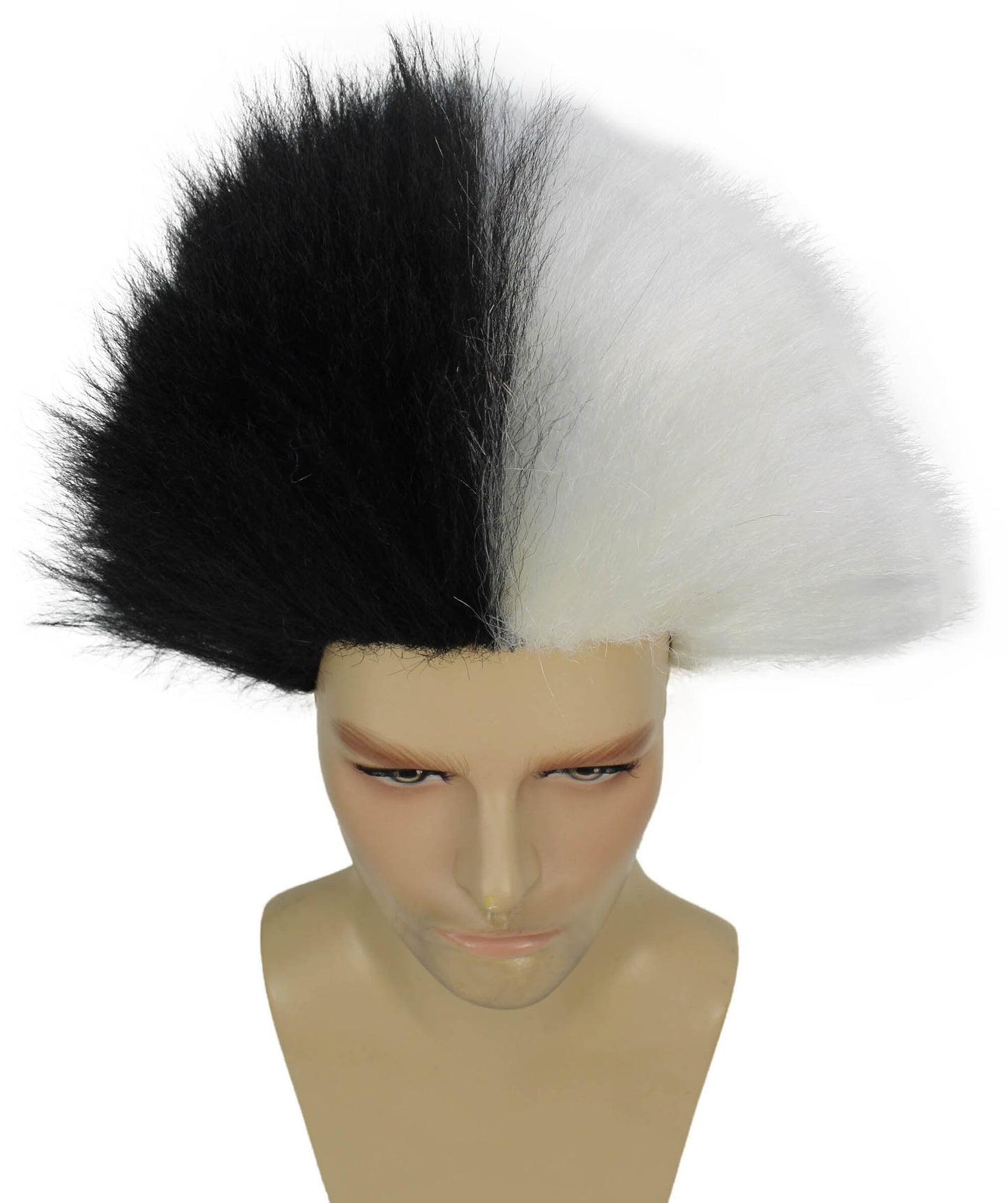 Men's Fuzzy Spiky Johnny Werewolf Wig | Multiple Color Options