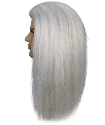 Rainbow Rapper | Multiple color Straight Medium Length Music Icon Wig | Premium Halloween Wig