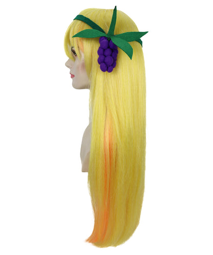 HPO Fantasy character wig with a unique spiky style I Perfect for bringing an adventurous and vibrant look I Ideal for fans of epic adventures and dynamic fantasy themes | Flame-retardant Synthetic Fiber