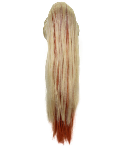 HPO Golden Radiance Wig | Luminous Blonde Locks Inspired by Epic Adventures and Enchanted Realms I Perfect for Embodying Heroic Elegance and Cinematic Brilliance | Flame-retardant Synthetic Fiber