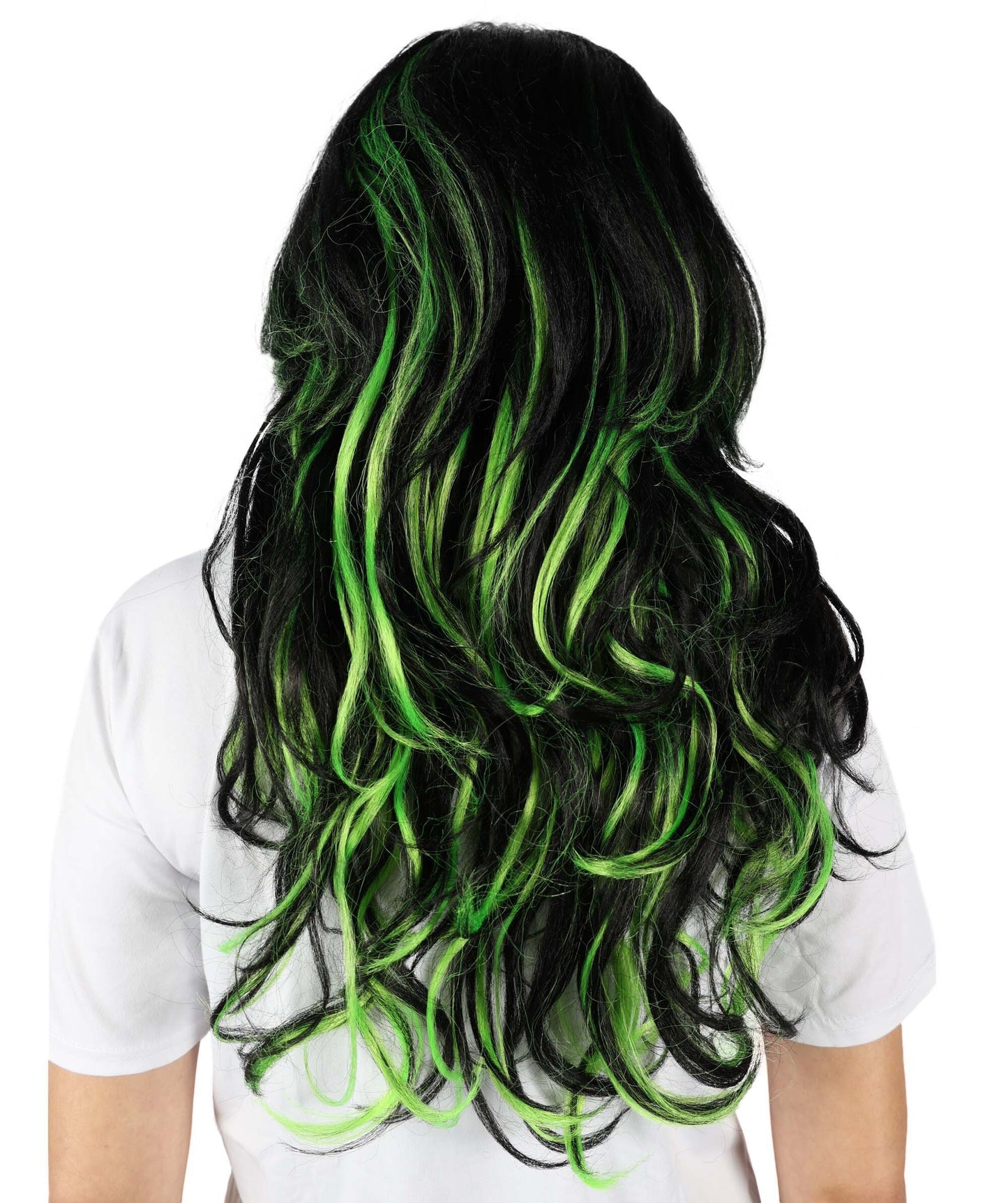 HPO Women's Gothic Wavy Multiple Wig | Halloween and Cosplay Wig | Flame-retardant Synthetic Fiber