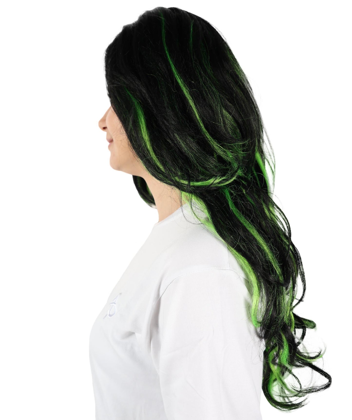 HPO Women's Gothic Wavy Multiple Wig | Halloween and Cosplay Wig | Flame-retardant Synthetic Fiber