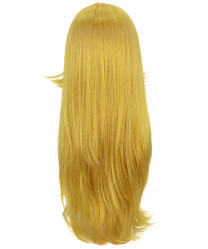 HPO Princess Peach Cosplay Female Wig | ALLAURA Anime-Inspired Blonde Wig | Durable for Cosplay Events| Halloween and Conventions