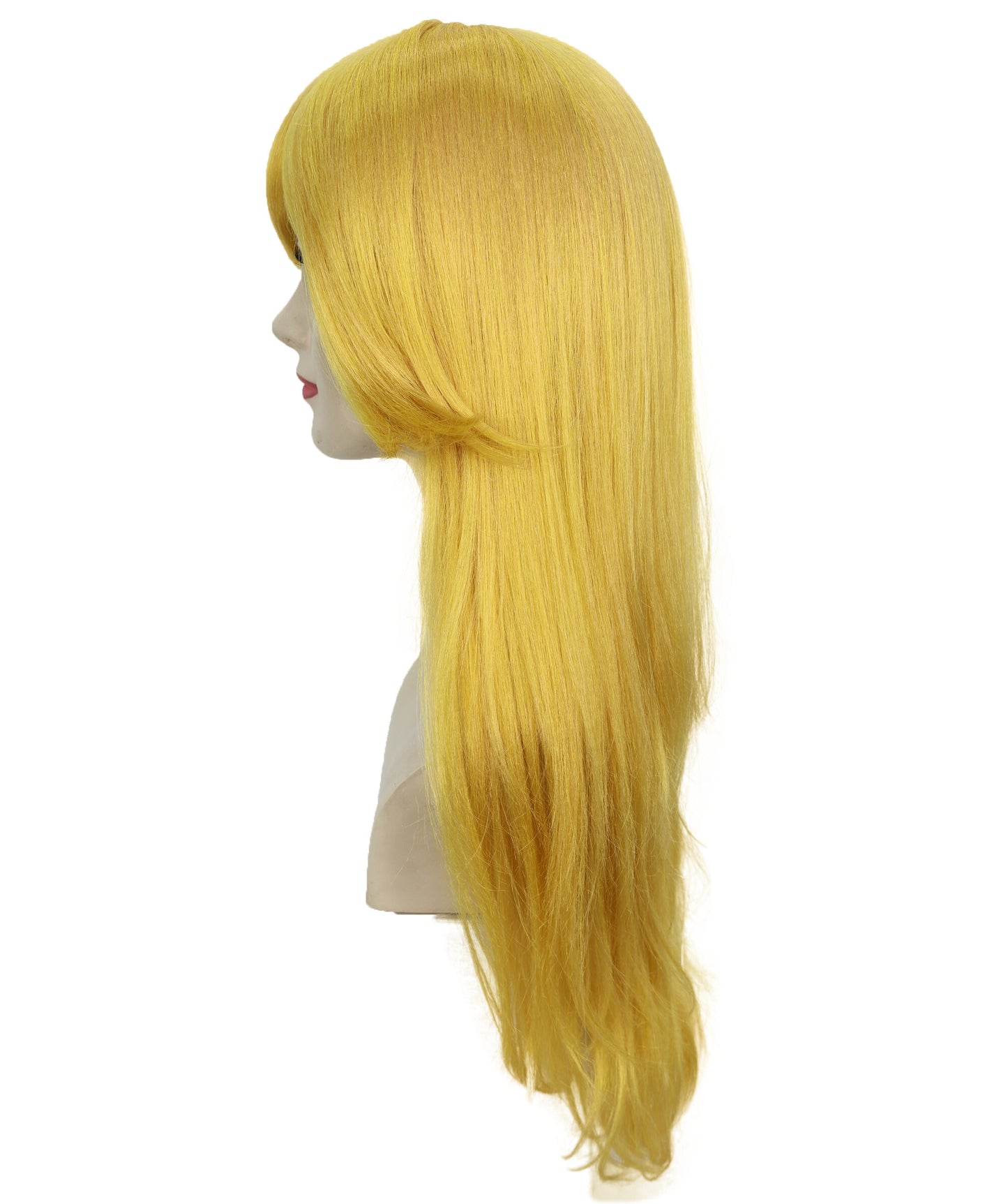 HPO Princess Peach Cosplay Female Wig | ALLAURA Anime-Inspired Blonde Wig | Durable for Cosplay Events| Halloween and Conventions